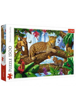 Puzzle 1500 Odpoczynek wśród drzew TREFL