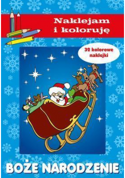 Boże Narodzenie - naklejam i koloruje