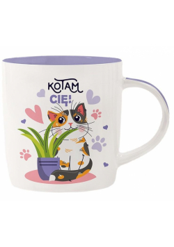 Kubek dla kociarza - Kotam Cię!
