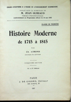 Historie Moderne 1923 r