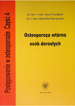 Osteoporoza wtórna osób dorosłych