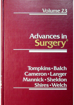 Advances in Surgery