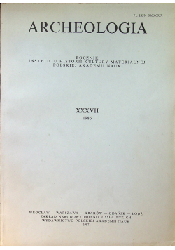Archeologia tom XXXVII