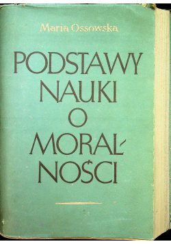 Podstawy nauki o moralności