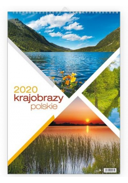 Kalendarz 2020 Ścienny - Krajobrazy polskie