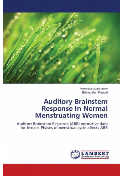 Auditory Brainstem Response In Normal Menstruating Women