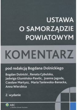 Ustawa o samorządzie powiatowym Komentarz