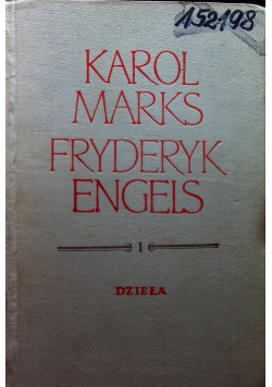 Marks Engels Dzieła tom 1 1839 - 1844