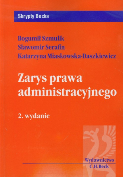 Zarys prawa administracyjnego