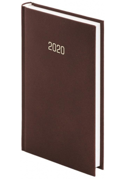 Kalendarz 2020 A6 Tygodniowy Albit Brąz