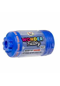 Wonder Factory Never Dry Dough Singles - Blue