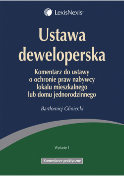 Gliniecki Bartłomiej - Ustawa deweloperska
