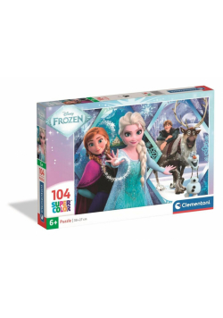 Puzzle 104 Super kolor Frozen 25045