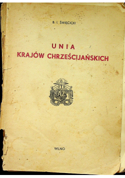 Unia krajów chrześcijańskich 1938r