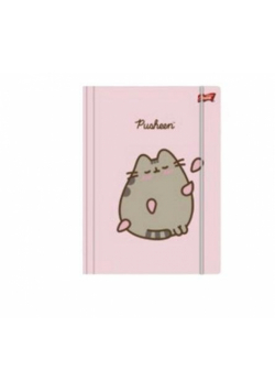 Teczka z gumką A4 Pusheen pink