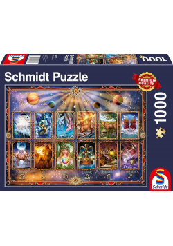 Puzzle PQ 1000 Znaki zodiaku G3