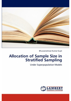 Allocation of Sample Size in Stratified Sampling