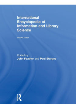 International Encyclopedia of Information and Library Science