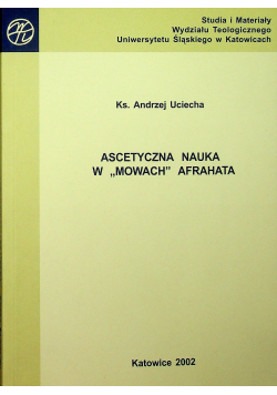 Ascetyczna nauka w Mowach Afrahata