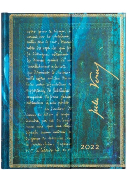 Kalendarz książkowy ultra 2022 12M Verne, Twenty..