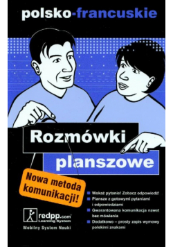 Rozmówki planszowe polsko-francuskie