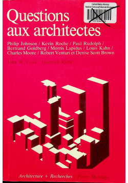 Questions aux architrctes