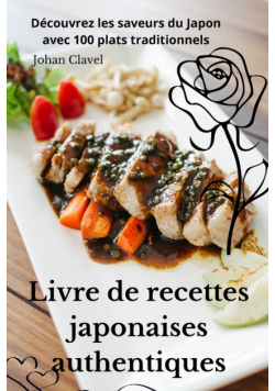 Livre de recettes japonaises authentiques