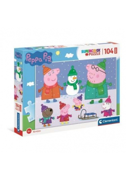 Puzzle 104 Maxi Super Kolor Peppa Pig