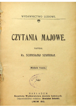Czytania majowe 1912 r