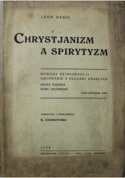 Chrystjanizm a spirytyzm 1936 r.