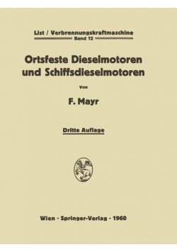 Ortsfeste Dieselmotoren und Schiffsdieselmotoren