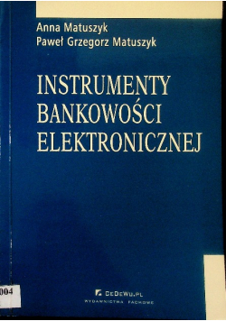 Instrumenty bankowości elektronicznej