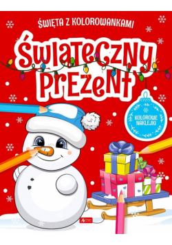 Święta z kolorowankami. Świąteczny prezent