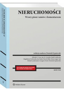 Nieruchomości. Wzory pism i umów z komentarzem