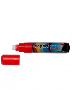 Marker kredowy 15g czerwony D.RECT