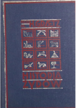 Historia Żydów tom 3 reprint z 1929r