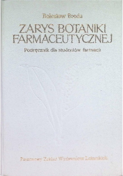 Zarys botaniki farmaceutycznej