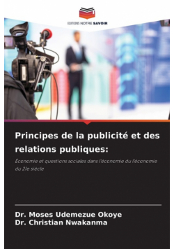 Principes de la publicité et des relations publiques