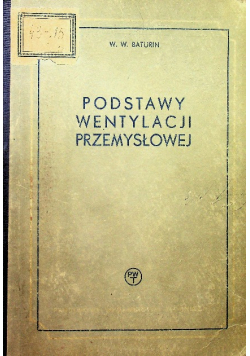 Podstawy wentylacji przemysłowej