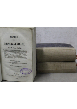 Traite de Mineralogie 3 tomu 1822 r