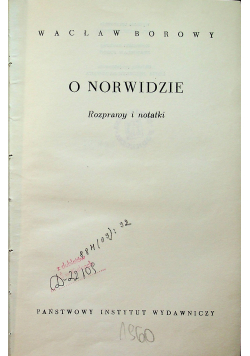 O Norwidzie