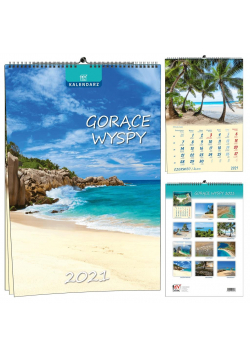 Kalendarz 2021 7 Plansz Gorące Wyspy EV-CORP
