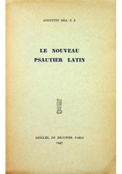 Le Nouveau psautier 1947 r