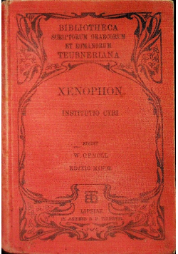 Xenophontis institutio cyri, 1912 r.