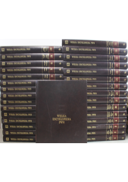Wielka Encyklopedia PWN 31 tomów Plus CD