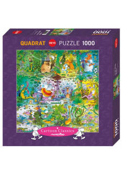 Puzzle 1000 Szalony świat zwierząt, Mordillo