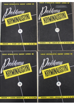 Problemy kryminalistyki 83 - 87