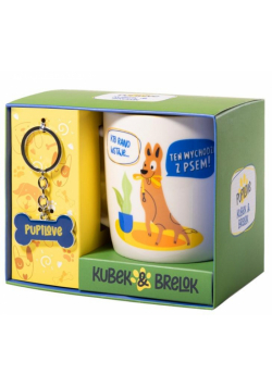 Prezent dla psiarzy Pupilove kubek i brelok
