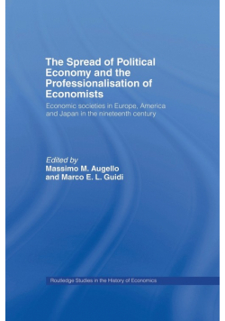 The Spread of Political Economy and the Professionalisation of Economists