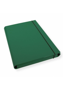 Teczka A4 skrzydłowa 3,5cm zielona